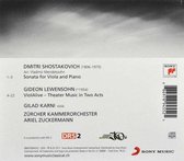 Shostakovich: Sonata for Viola; Lewensohn: ViolAlive