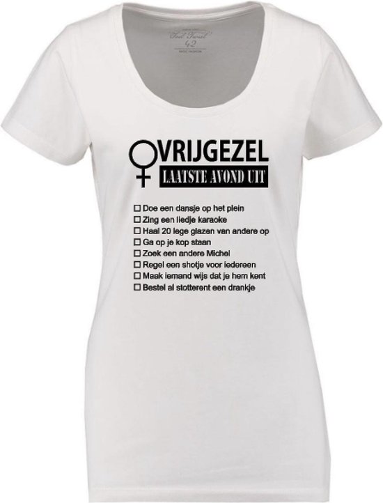 Vrijgezellen opdrachten shirt dames 34 tot en met 50 bol.com