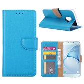 FONU Boekmodel Hoesje Samsung Galaxy A8 - Turquoise
