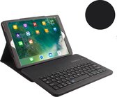 Shop4 - iPad Air (2019) Toetsenbord Hoes - Bluetooth Keyboard Cover Lychee Zwart