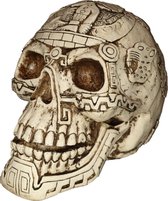 XL Grote Handgemaakte schedel uit de maya tijdperk