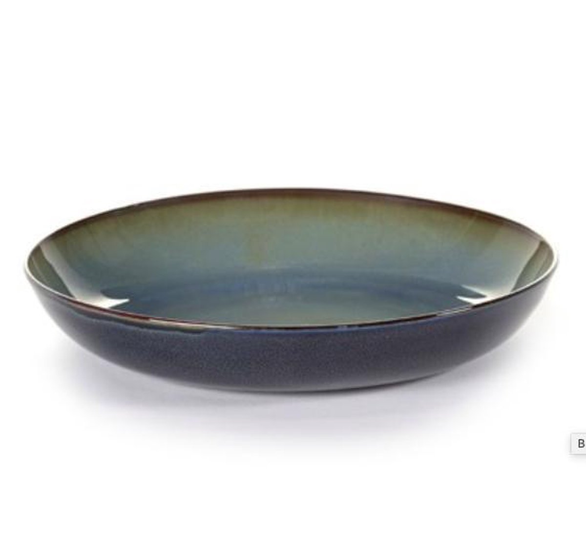PASTA BORD D23,5 H4,5 CM SMOKY BLUE/DARK BLUE