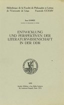 Bibliothèque de la faculté de philosophie et lettres de l’université de Liège - Entwicklung und Perspektiven der Literaturwissenschaft in der DDR