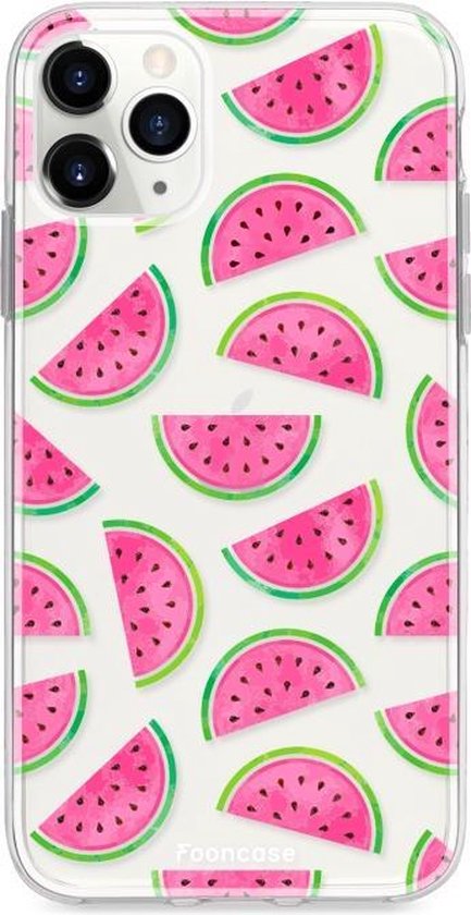 Iphone 11 Pro Max hoesje TPU Soft Case - Back Cover - Watermeloen