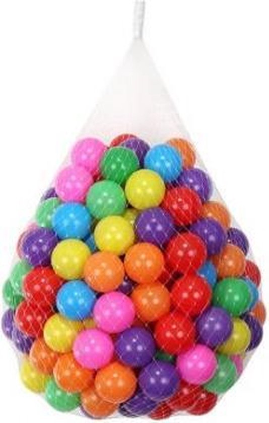 Free & Easy Speelgoed ballenbak ballen - 50x - 6 cm | Fun en Feest