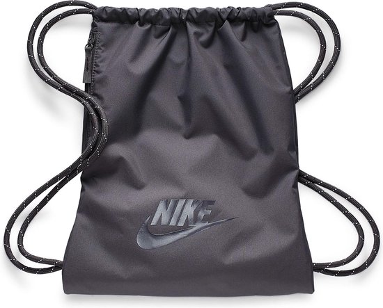 Nike - Heritage 2.0 Gym Sack - Gymtas - One Size - Grijs - Nike