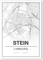 Poster/plattegrond STEIN - 30x40cm