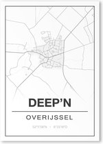 Poster/plattegrond DEEPN - 30x40cm