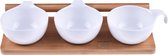 Carre 4 Pcs Snack Bowl