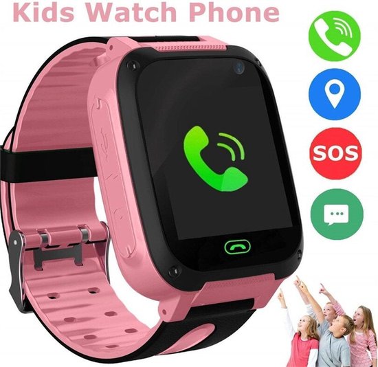 Politiek hoesten Reciteren Smartwatch Kinderen - Smartwatch Kids - Gps Tracker - Kids gps horloge -  Smartwatch... | bol.com