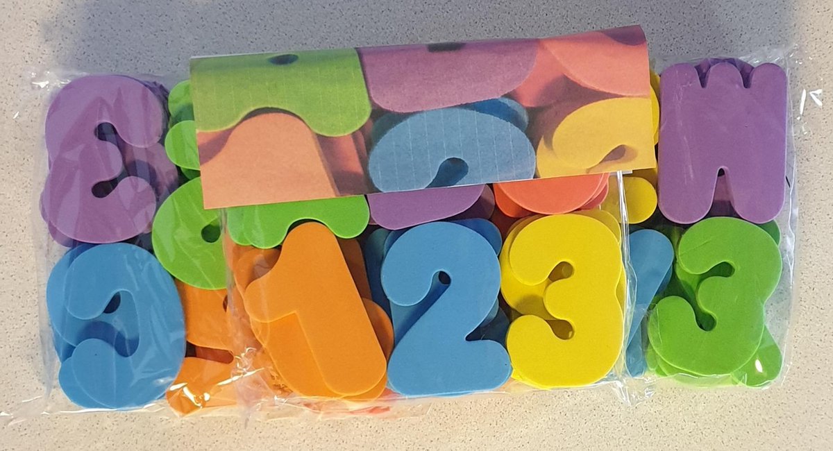 Foam Letters en Cijfers