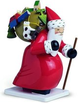W & K -Grote kerstman met ( los ) speelgoed 14,5cm