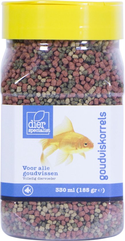 Dierspecialist goudviskorrels - 330 ml