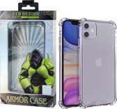 ATB Design Anti Shock Case TPU+PC iPhone 11 - Transparant