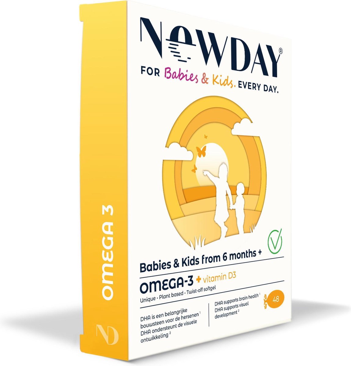 NewDay Babies&Kids • Omega3 • Vitamine D3 • Plantaardig