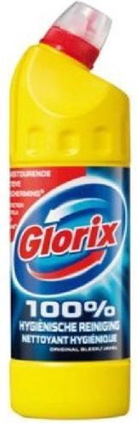 Glorix bleekmiddel 1000ml | Voordeel verpakking | 12 1 liter | Schoonmaakmiddel... | bol.com