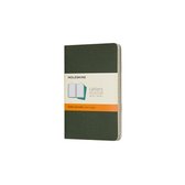 Moleskine Cahier Journals - Pocket - Gelinieerd - Groen - set van 3