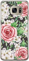 Samsung Galaxy S7 Edge siliconen hoesje - Rose story