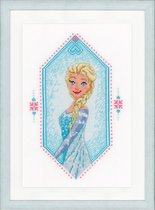 Telpakket kit Disney Frozen heart  - Vervaco - PN-0167297