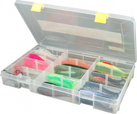 Spro Tackle Box - Tacklebox - 35,5 x 22 x 5,0 cm - Transparent