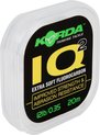 Korda IQ Hooklink Extra Soft - Onderlijnmateriaal - 9 kg - Transparant