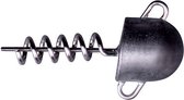 Savage Gear Cork Screw Heads - Loodkop - 30g - 2st - Zilver