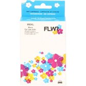 FLWR - Inktcartridge / 950XL Zwart - Geschikt voor HP