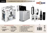 7" Singeltjes koffer inclusief Vinyl cleaning Kit