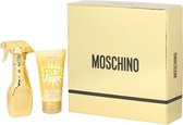 Moschino Fresh Couture Gold eau de parfum 30 ml + bodylotion 50 ml - cadeauset voor dames