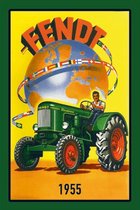 Wandbord - Fendt Dieselross 1955