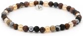 Karma dames armband Spiral Black Goldfish XS (LENGTE 17.5-19CM)
