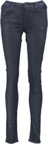 Garcia rachelle superslim coated jeans navy sparkle - valt kleiner - Maat  W29-L32