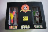 Looney Tunes glazen - set van 6 glazen