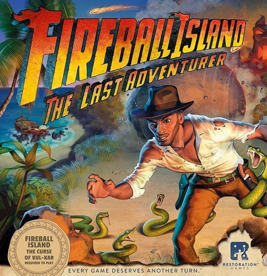 Afbeelding van het spel Asmodee Fireball Island The Last Adventurer - EN