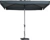 Parasol Rechthoek Madison Delos Grijs