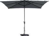 Madison parasol Syros square280x280cm Grijs