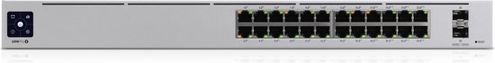 Ubiquiti USW-Pro-24-POE - Fully managed Switch - PoE - 24 poorten - Gigabit (Tot 1000 Mbps)