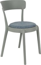Wants and Needs Wants&Needs eetkamerstoel Hoppe comfy grijs 79 x 51 x 49 (2 stuks)
