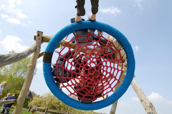 Intergard Nestschommel vogelnestschommel voor openbare speelplaatsen ø120cm