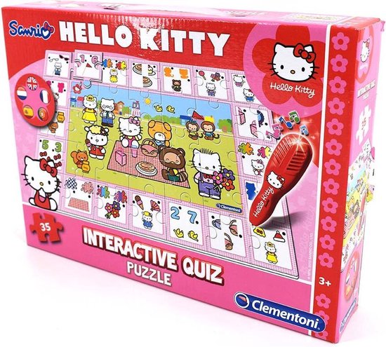 Afbeelding van het spel Hello Kitty interactieve quiz puzzel