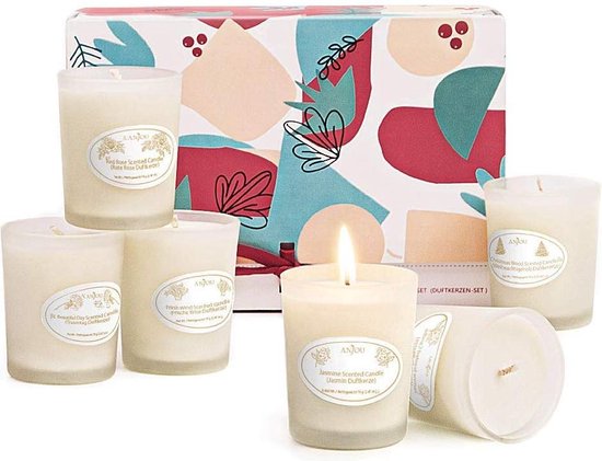 Coffret cadeau bougie parfumée La So Luse® avec 6 bougies | Bougies  parfumées aux... | bol.com