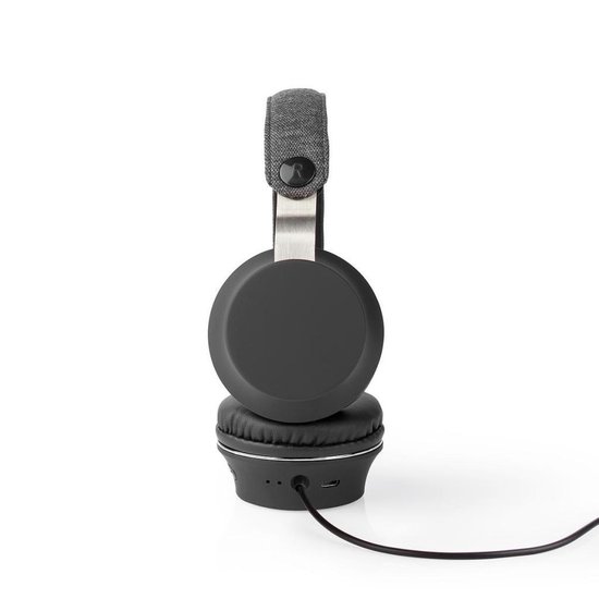 | Nedis Bluetooth® koptelefoon Met Geweven Stof Bluetooth® Koptelefoon met Geweven Stof Bekleed | On Ear |18