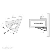 Keukenverlichting | set van 5 | onderbouwverlichting