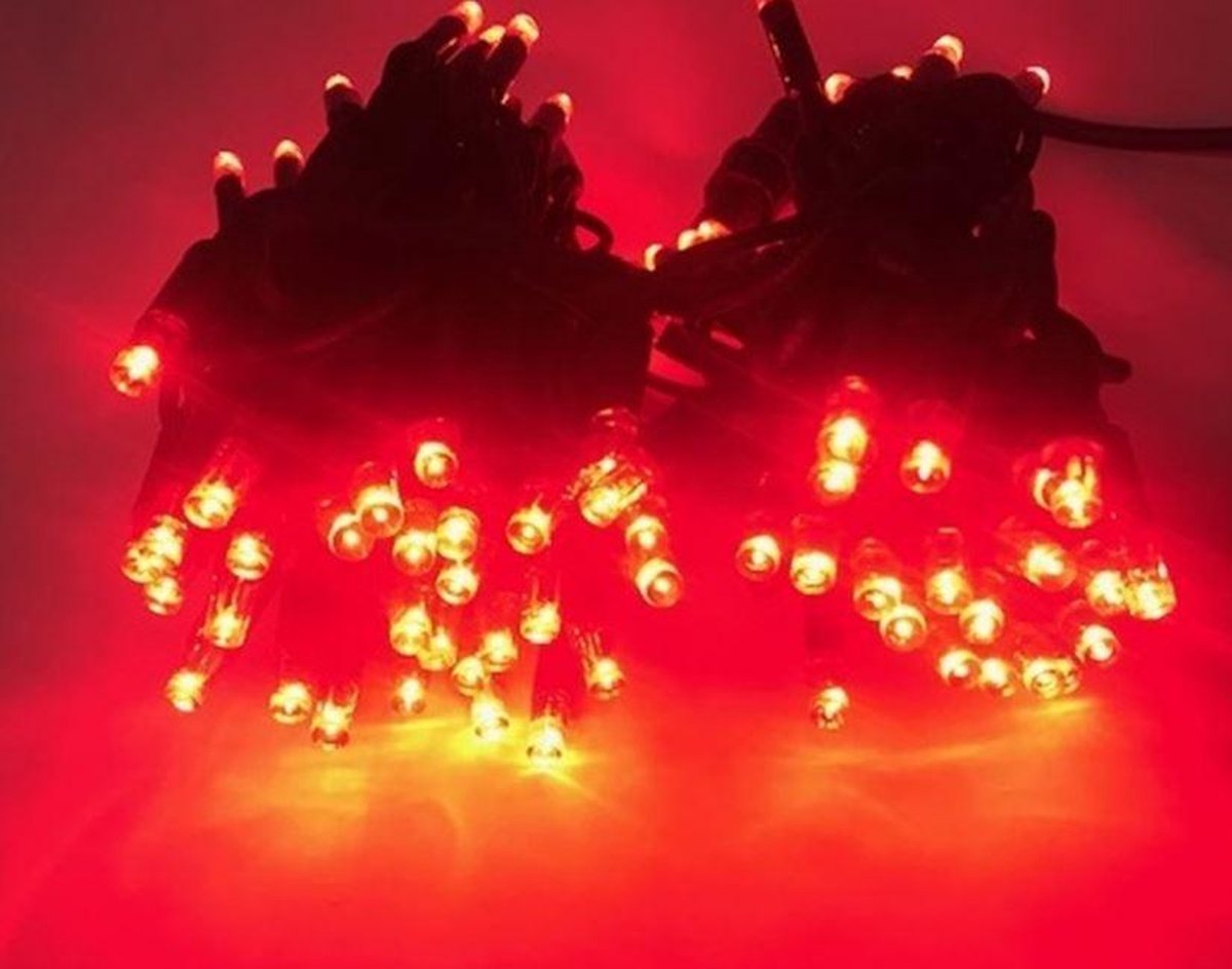 Tronix Kerstverlichting binnen LED twinkel light rood