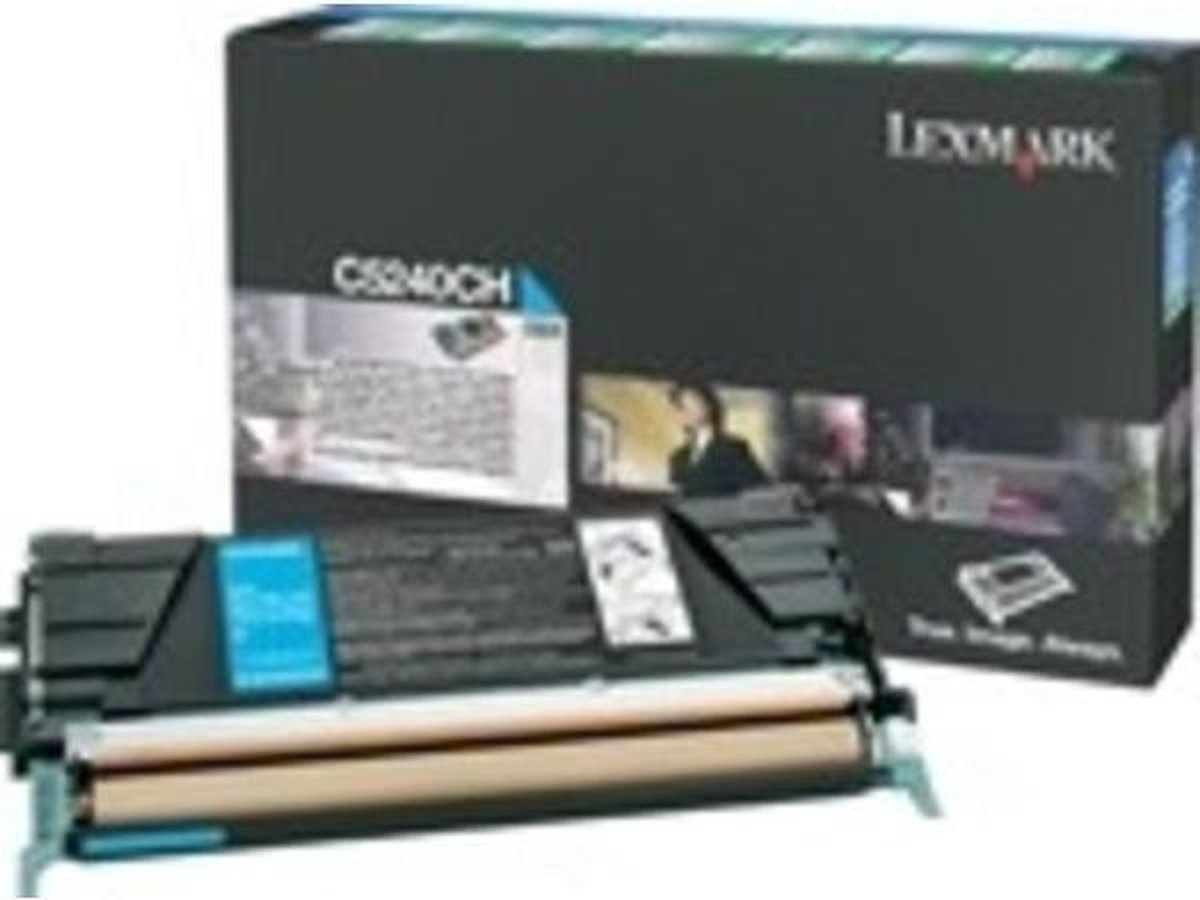 Lexmark 00C5240CH Tonercartridge - Cyaan HC