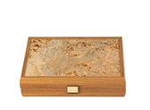 LUPO Burl kist - Coated Speelkaarten - 24x17 cm