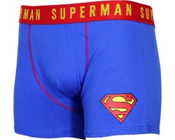 Huiskamer Schoolonderwijs Gehakt DC Comics Superman Logo Boxershort Onderbroek Blauw/Rood/Geel | bol.com