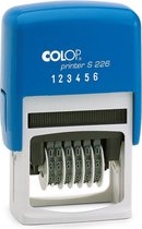 Colop Printer S226 Groen | Cijferbandstempel bestellen | Stempel met draaibare cijfers | Bestel nu!