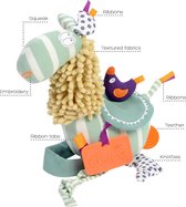 Dolce Toys speelgoed Primo activiteitenknuffel lama Lucy - 39 cm