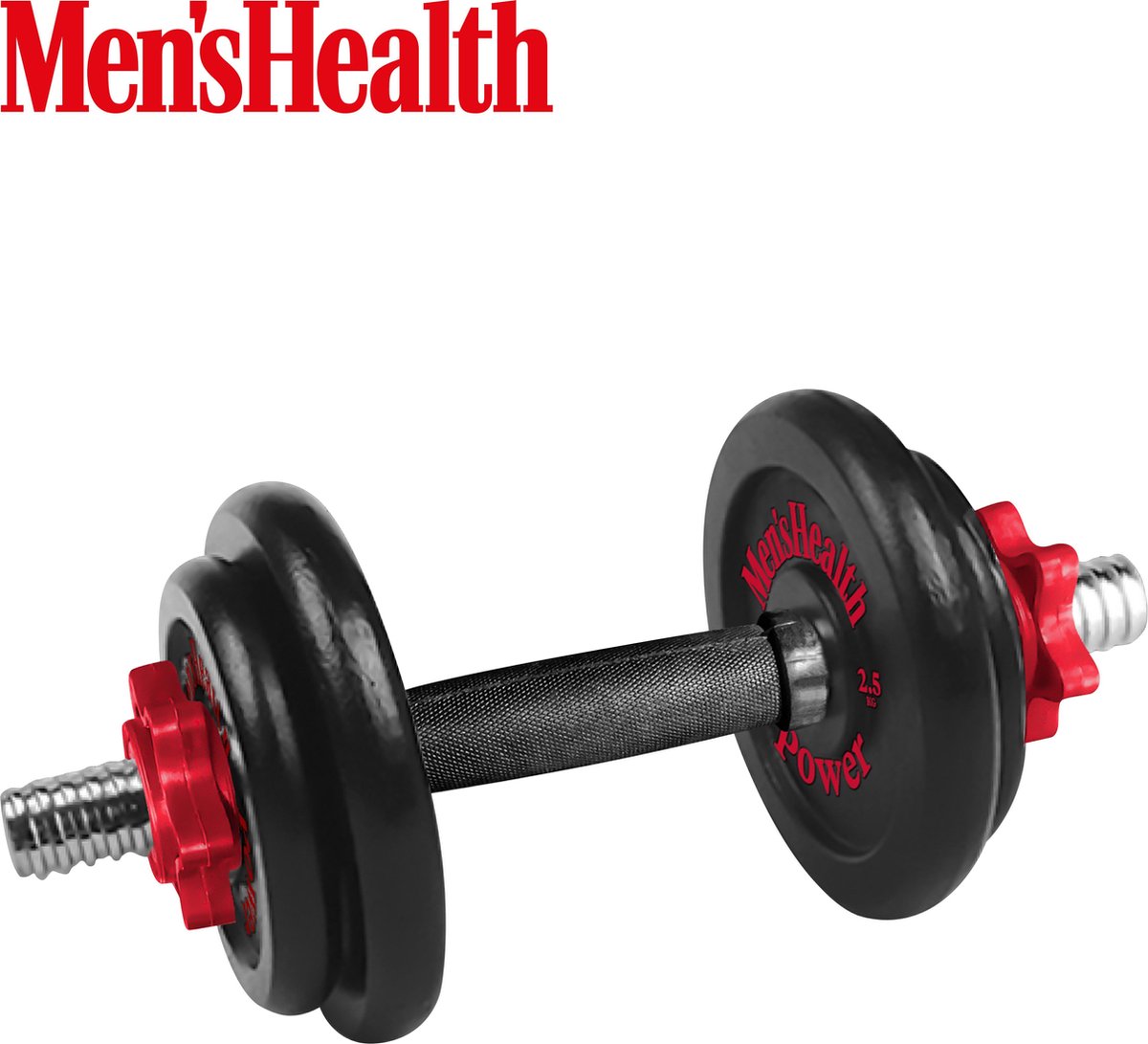 Men's Health Dumbbell Set Gewichten Crossfit - - Fitness gemakkelijk... | bol.com